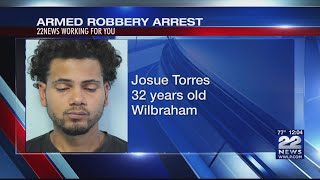 Man arrested, facing charges for armed robbery in Springfield