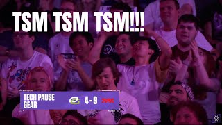 Masters crowd chants for TSM !!!