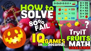 How to solve 80% failed IQ Puzzles!! just 30 Seconds