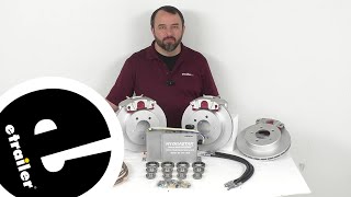 Review of Hydrastar Trailer Brakes - Disc Brake Kit Actuator Tandem Axle 3500 LBS - HYD72FR