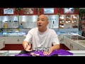 man processing bracelet with old silver ingots from the family