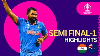 India v New Zealand Semi Final-1 | World Cup 2023 Highlights