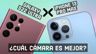PRUEBA DE CÁMARAS: IPHONE 13 PRO MAX vs. SAMSUNG GALAXY S22 ULTRA