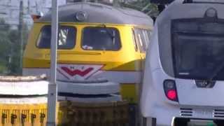 Class 216 at Halle Hbf