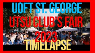 UofT St George | UTSU Club`s Festival | Timelapse | 2023 | Toronto | 4K | Insta360 OneX