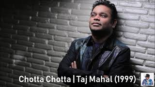 (Chotta Chotta   Taj Mahal 1999 )A R  Rahman HD fazran