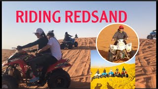 NAG RIDING MGA TROPA SA DUNES REDSAND RIYADH