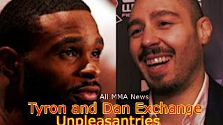 Tyron Woodley and Dan Hardy exchange unpleasantries via Social Media