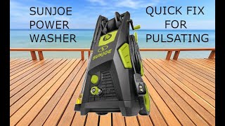 SUNJOE Pressure Washer Quick Fix