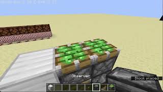 Simple Minecraft Triple Piston Extender