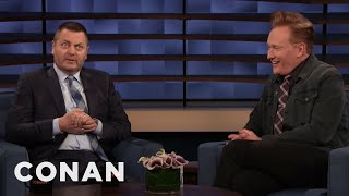 Conan Is Bitterly Jealous Of Nick Offerman's Guinness Gig | CONAN on TBS