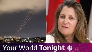 Israel intercepts Iranian aerial attack, Canada's federal budget to be unveiled | Your World Tonight