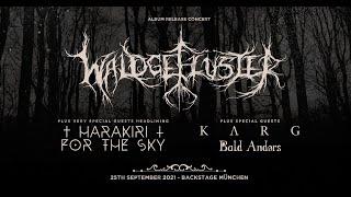 Waldgeflüster Album Release - Harakiri for the Sky - Karg - Bald Anders - Live at Backstage München