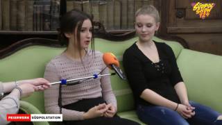 Laura Roge und Marta Martin │Vampirschwestern 3 │Interview│Südpolshow