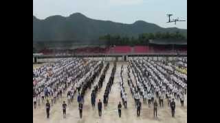 한국국제대학교 체육대회중 독도플레시몹 행사