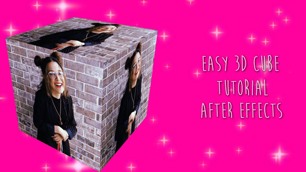 Easy 3d Cube Tutorial After Effects Youtube