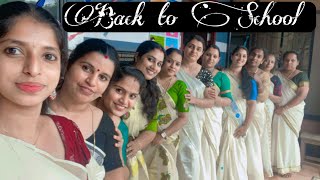 അങ്ങനെ സ്കൂൾ തുറന്നു | Back to School | Moments of School re-opening day #school #dayinmylife