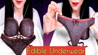 Asmr Mukbang Unbelievable Edible Underwear Eating || @hamzymukbang