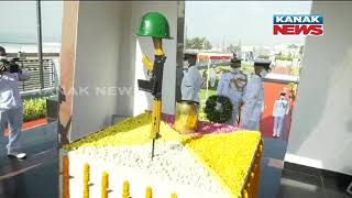 Kargil Vijay Diwas: Eastern Naval Command Chief Pays Tribute At War Memorial In Vizag