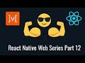 React Router Params in React Native Web