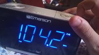 Emerson alarm clock Model CKS1507.