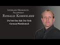 ronald kornelsen du bist das salz der erde german imf church