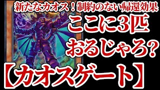 【遊戯王ADS】デメリット・消費無しの強力帰還効果！《混沌の創世神》登場！【カオスゲート】【EDOpro】