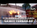 Detik-detik Kios Agen Gas LPG di Duren Sawit Jaktim Meledak, 1 Orang Terluka, Kerugian Rp 1 Miliar