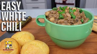 Easy White Chili | Turkey Chili Recipe