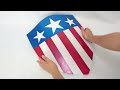 【marvel】キャプテンアメリカの盾つくってみた　how to make captain america shield　diy　スティーブ・ロジャース　mcu