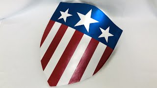 【MARVEL】キャプテンアメリカの盾つくってみた　How to make Captain America Shield　DIY　スティーブ・ロジャース　MCU