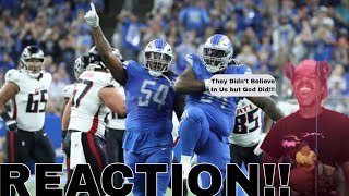 WE BACK!!| Atlanta Falcons vs. Detroit Lions Game Highlights | NFL 2023 Week 3 (REACTION!!)