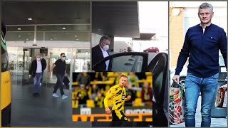 Haaland to Man United update| Mino Raiola and Erling Haaland's father's meetings in Spain| Solskjaer