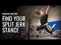 How to Find Your Split Jerk Stance | Olympic Weightlifting Technique