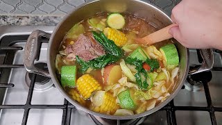 CALDO | Beef Mexican Style Soup Recipe | Caldo De Res | VLOGMAS Day 11