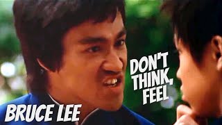 Bruce Lee - DON'T THINK, FEEL | BRUCE LEE Life Lesson | ENTER THE DRAGON