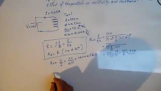 Wpływ temperatury na rezystywność i rezystancję.