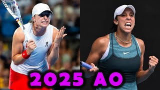 Iga Swiatek vs Madison Keys - 2025 Australian Open SF [ Full match highlights ]