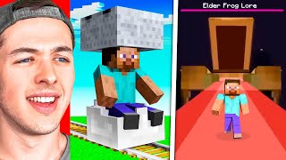 Reacting to ILLEGAL Minecraft Moments that Make NO SENSE!