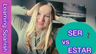 When to use Ser o Estar  |  Spanish for Beginners | Conjunction and usage examples