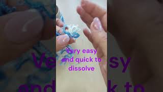 How to dissolve cro-tatting #FairyLacefromElena #Short #Handmade #DIY #crotatting