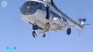 Пожарные-десантники приступили к тренировкам в Новосибирске