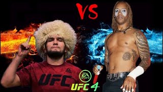 UFC 4 Khabib Nurmagomedov vs. Maxim Reality | EA sports UFC 4