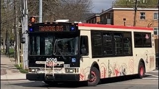 TTC 8006 Airport Express Bus - OBI Orion OG Diesel VII 07.501 2007 - Training Day Highlights