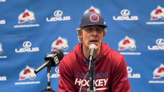 Jared Bednar on Gabriel Landeskog timeline