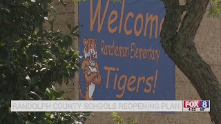 Randolph County school system prepares for in-person learning for elementary school students 5 days