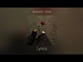 Barakallah - Siedd | Lyrics [Vocals only]