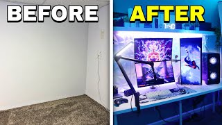 Transforming my EMPTY Room into My DREAM Gaming Setup!