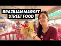 Surprise at BRAZILIAN STREET FOOD and FARMERS MARKET | Rural Travel in Brazil