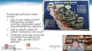 Povijest 4.r. SŠ - Nezavisna Država Hrvatska